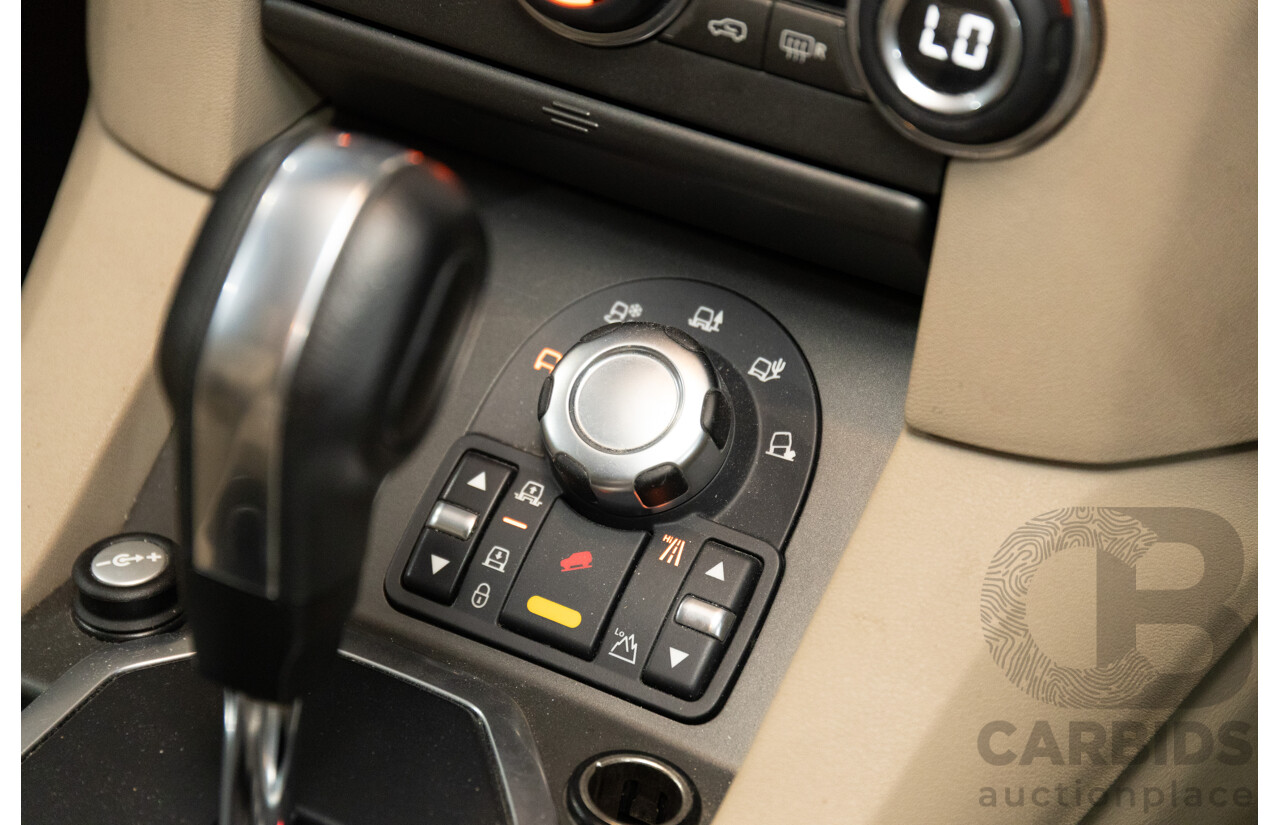 5/2011 Land Rover Discovery 4 SDV6 HSE MY11 4d Wagon Santorini Black Metallic Turbo Diesel V6 3.0L