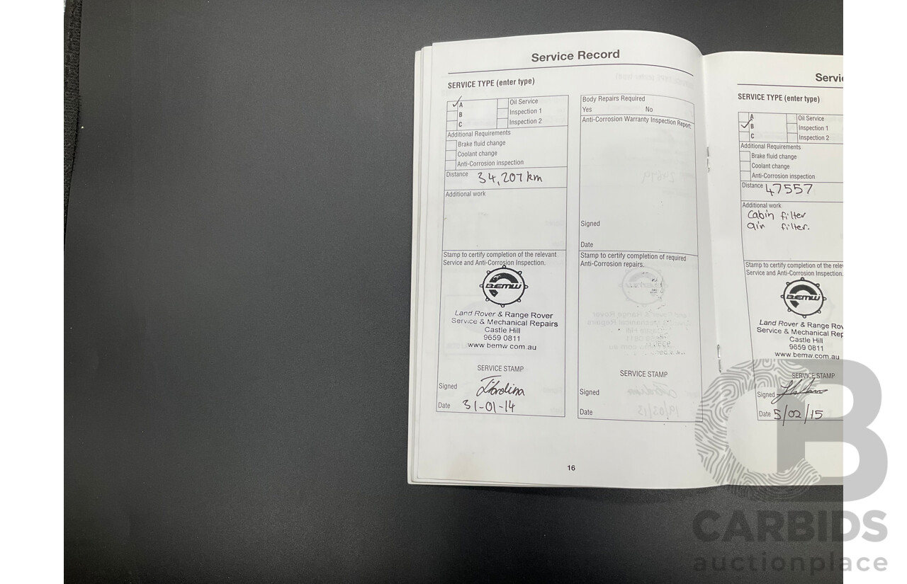 5/2011 Land Rover Discovery 4 SDV6 HSE MY11 4d Wagon Santorini Black Metallic Turbo Diesel V6 3.0L