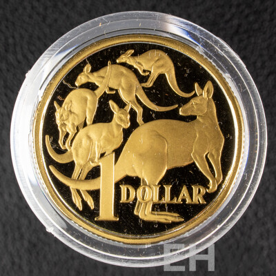 Australian RAM 1984 Proof One Dollar Coin, First Year Issue