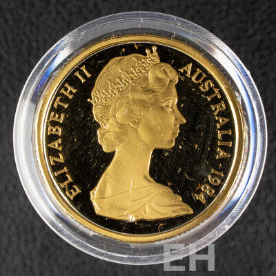 Australian RAM 1984 Proof One Dollar Coin, First Year Issue