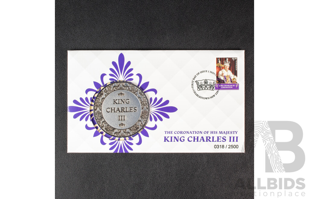 Australian 2023 medallion, Coronation King Charles 