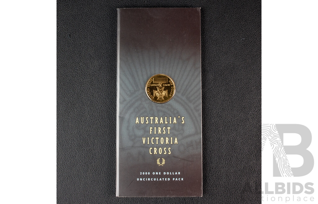 Australian one dollar coins, 2000 Victoria Cross and 2003 Vietnam Service 