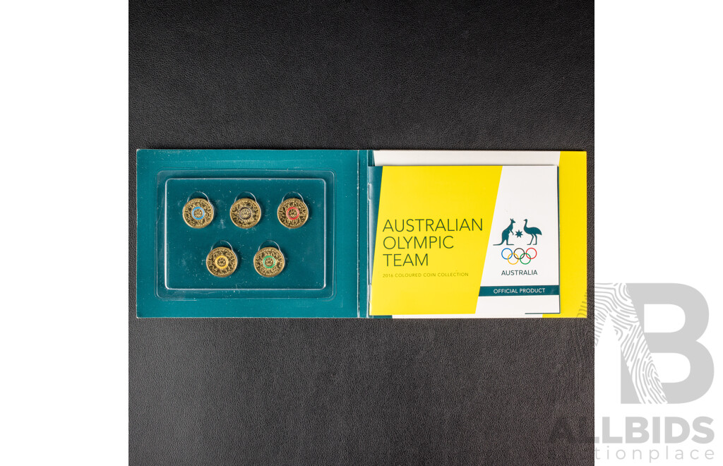 Seven Australian 2016 - 2019 commemorative two dollar coins