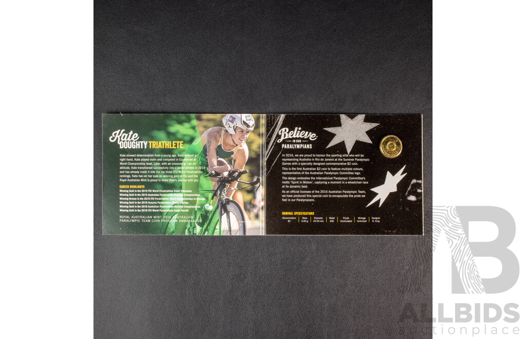 Seven Australian 2016 - 2019 commemorative two dollar coins