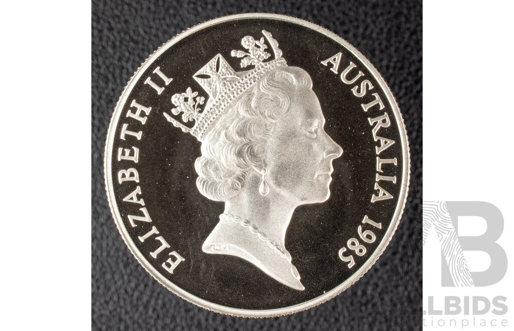Australian RAM 1985 Silver Proof Ten Dollar Coin, State Series Victoria
