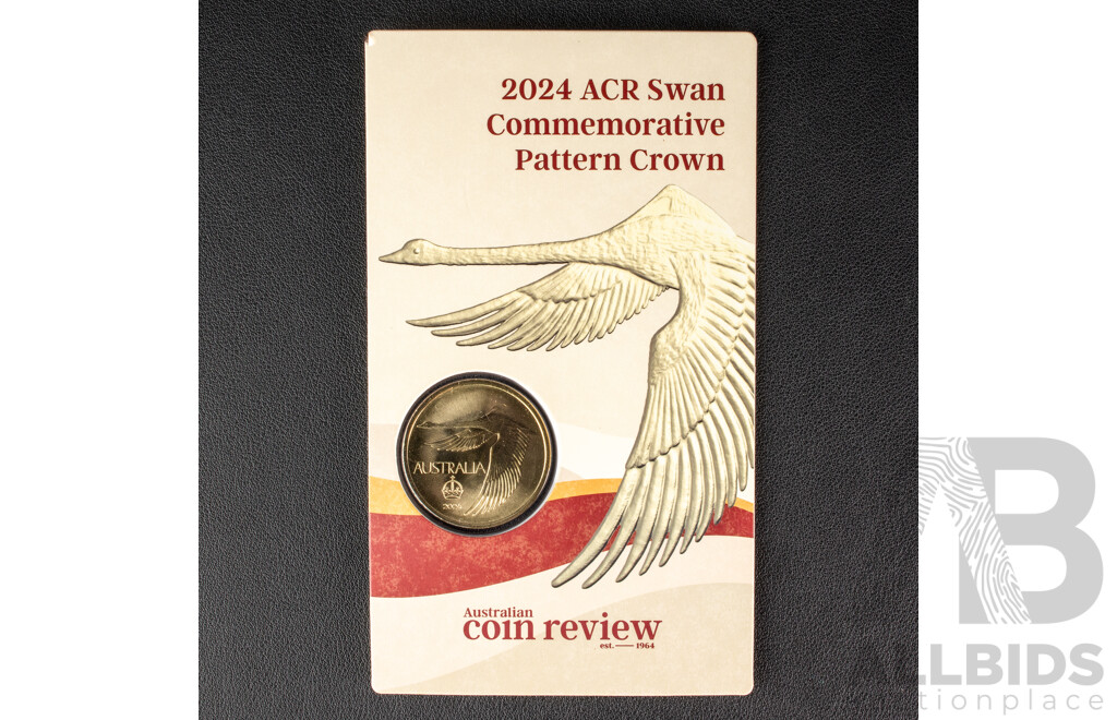Australian 2024 ACR Swan Commemorative Pattern Crown