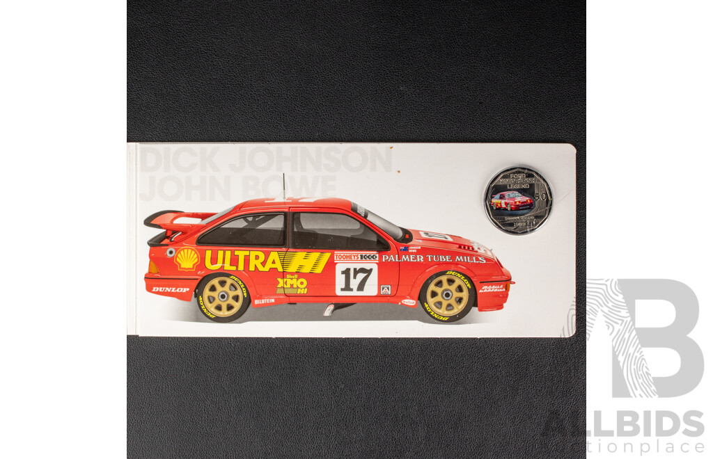 Seven Australian 2018 Fifty Cent Coins, High Octane Legends