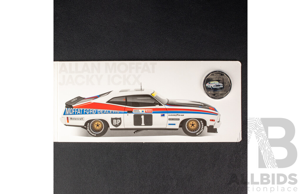 Seven Australian 2018 Fifty Cent Coins, High Octane Legends