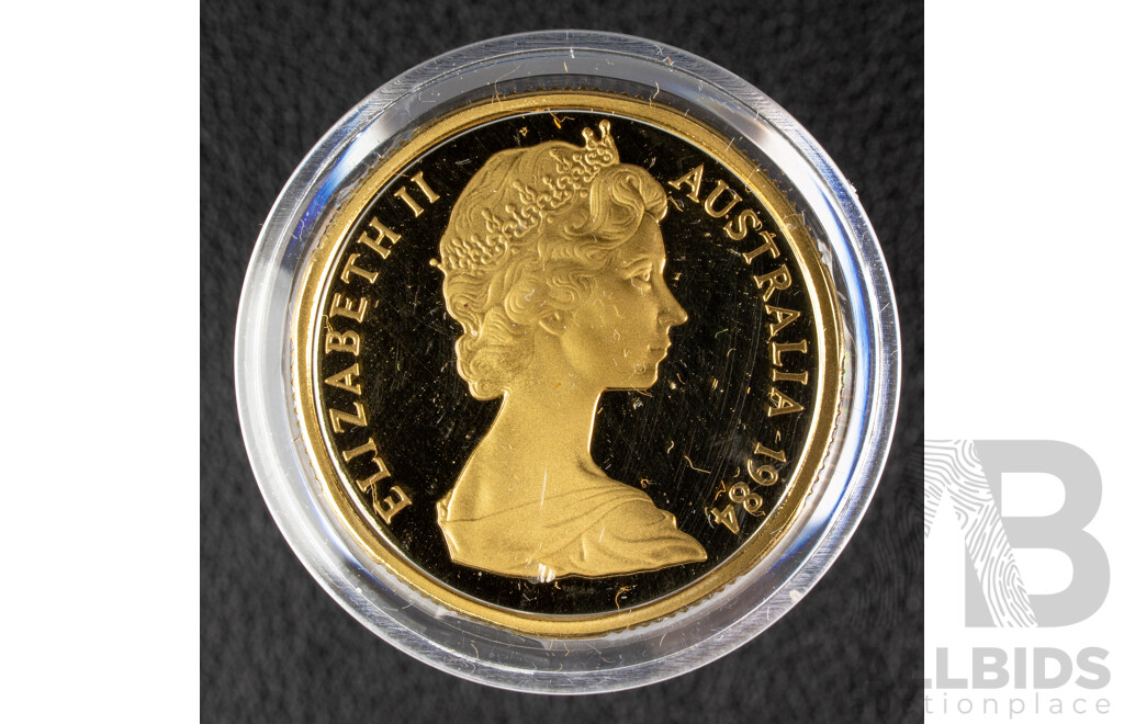 Australian RAM 1984 Proof One Dollar Coin, First Year Issue