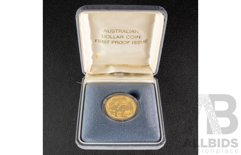 Australian RAM 1984 Proof One Dollar Coin, First Year Issue
