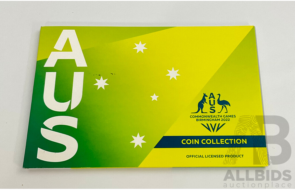 Australian RAM 2022 Commemorative Coin Set, Birmingham Commonwealth Games