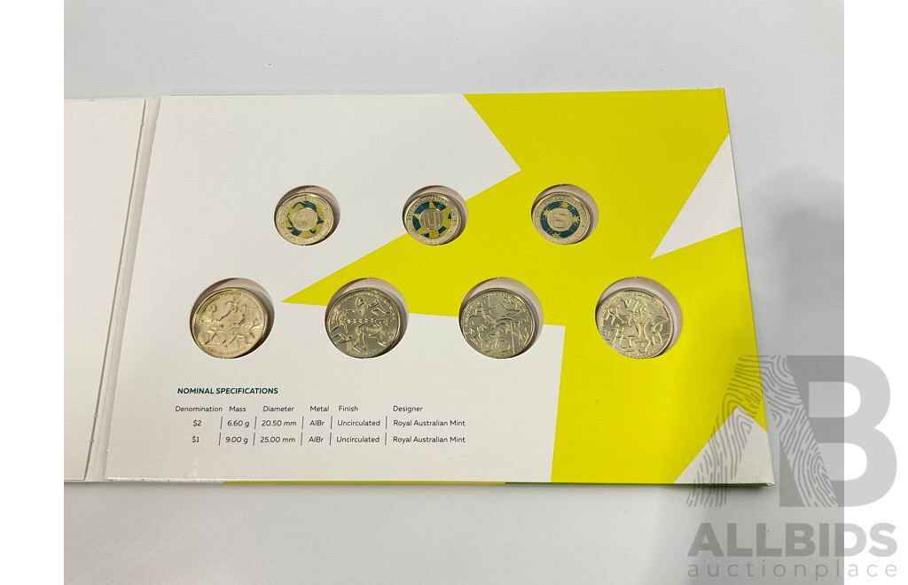 Australian RAM 2022 Commemorative Coin Set, Birmingham Commonwealth Games