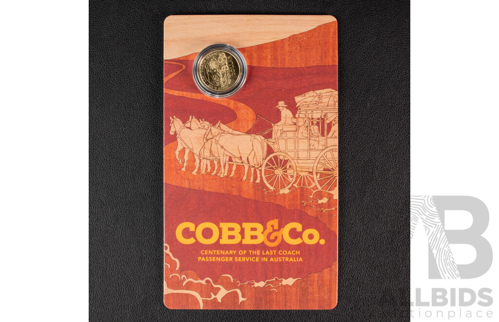 Australian 2024 One Dollar Cobb & Co