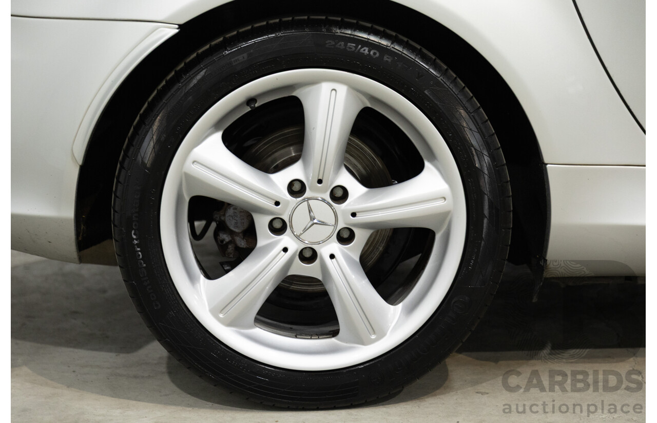 5/2007 Mercedes-Benz SLK 280 R171 07 Upgrade 2d Convertible Iridium Silver Metallic V6 3.0L