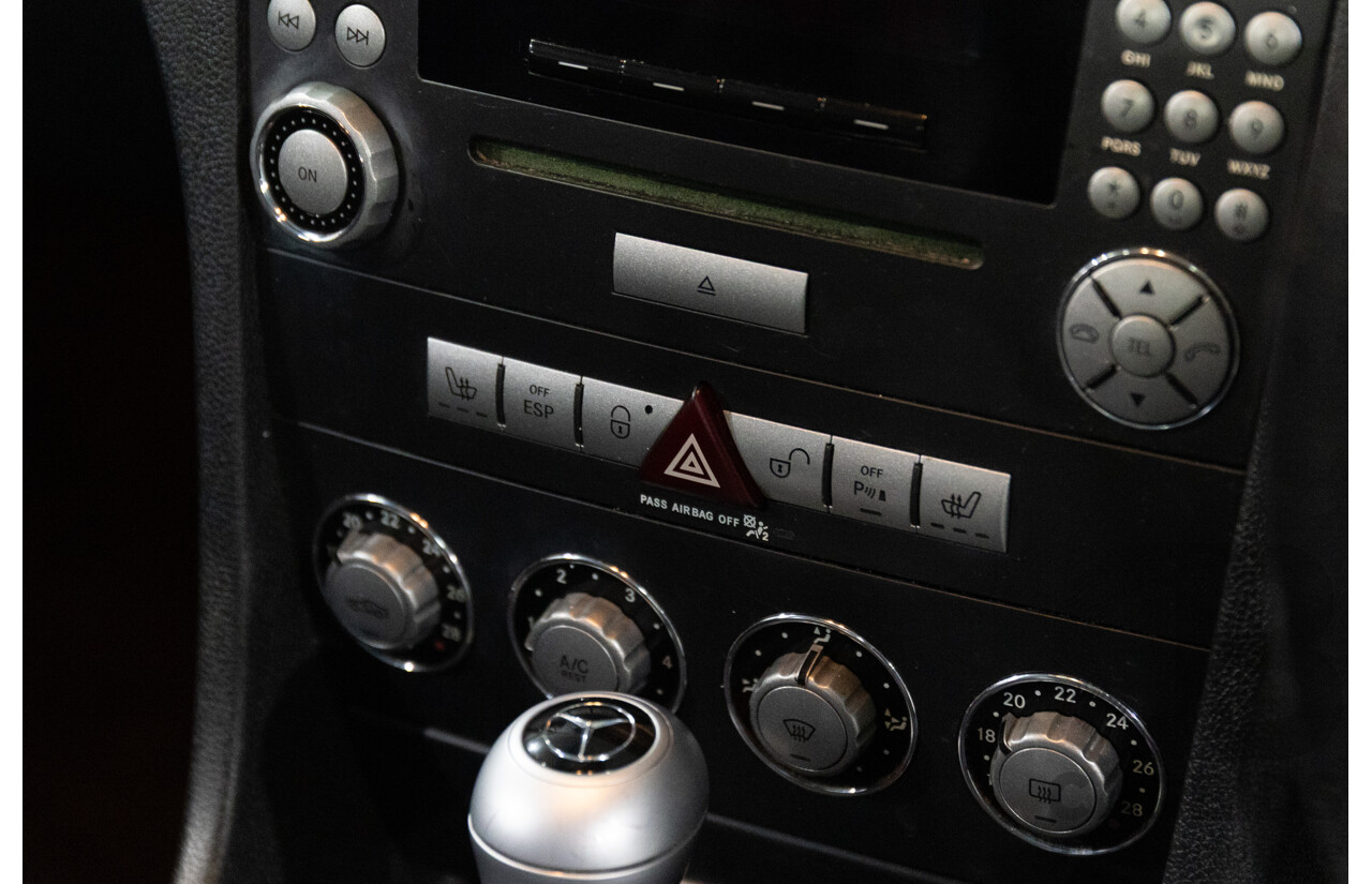 5/2007 Mercedes-Benz SLK 280 R171 07 Upgrade 2d Convertible Iridium Silver Metallic V6 3.0L