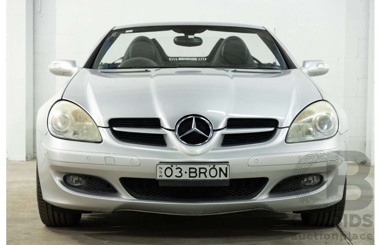 5/2007 Mercedes-Benz SLK 280 R171 07 Upgrade 2d Convertible Iridium Silver Metallic V6 3.0L
