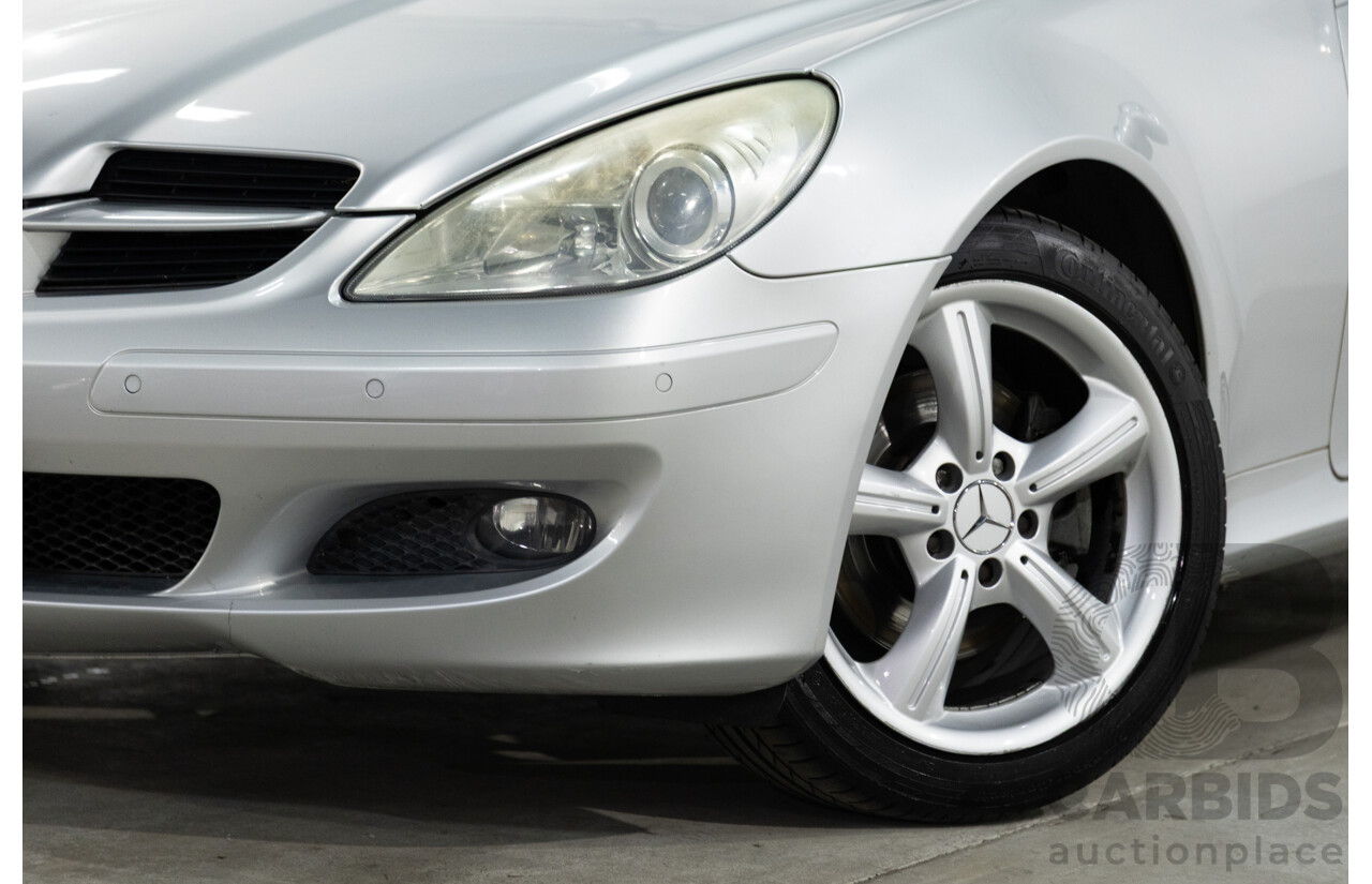 5/2007 Mercedes-Benz SLK 280 R171 07 Upgrade 2d Convertible Iridium Silver Metallic V6 3.0L