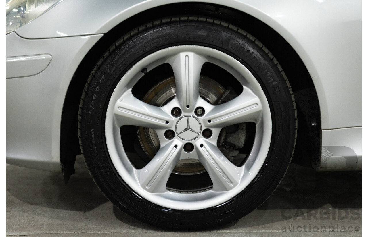 5/2007 Mercedes-Benz SLK 280 R171 07 Upgrade 2d Convertible Iridium Silver Metallic V6 3.0L