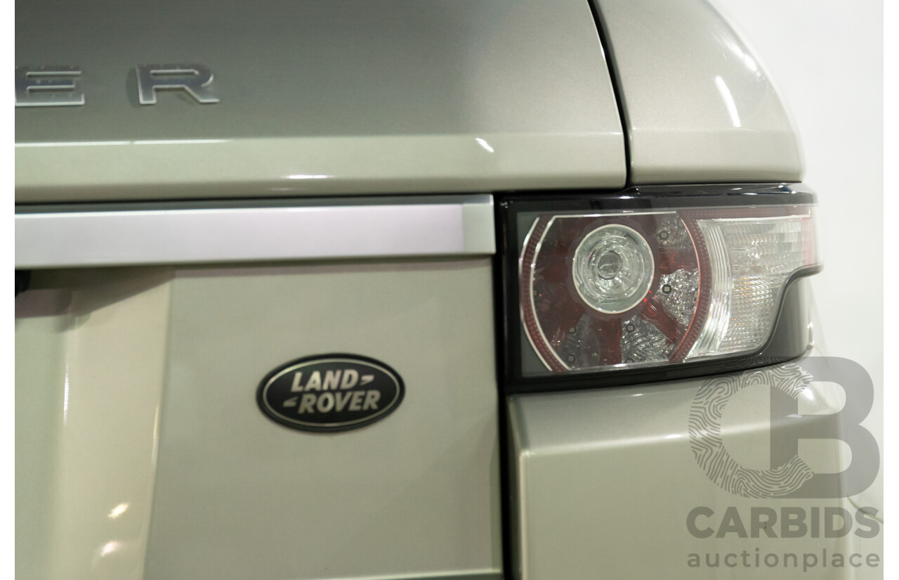 2/2013 Range Rover Evoque SD4 Prestige LV MY13 5d Wagon Ipanema Sand Metallic Turbo Diesel 2.2L