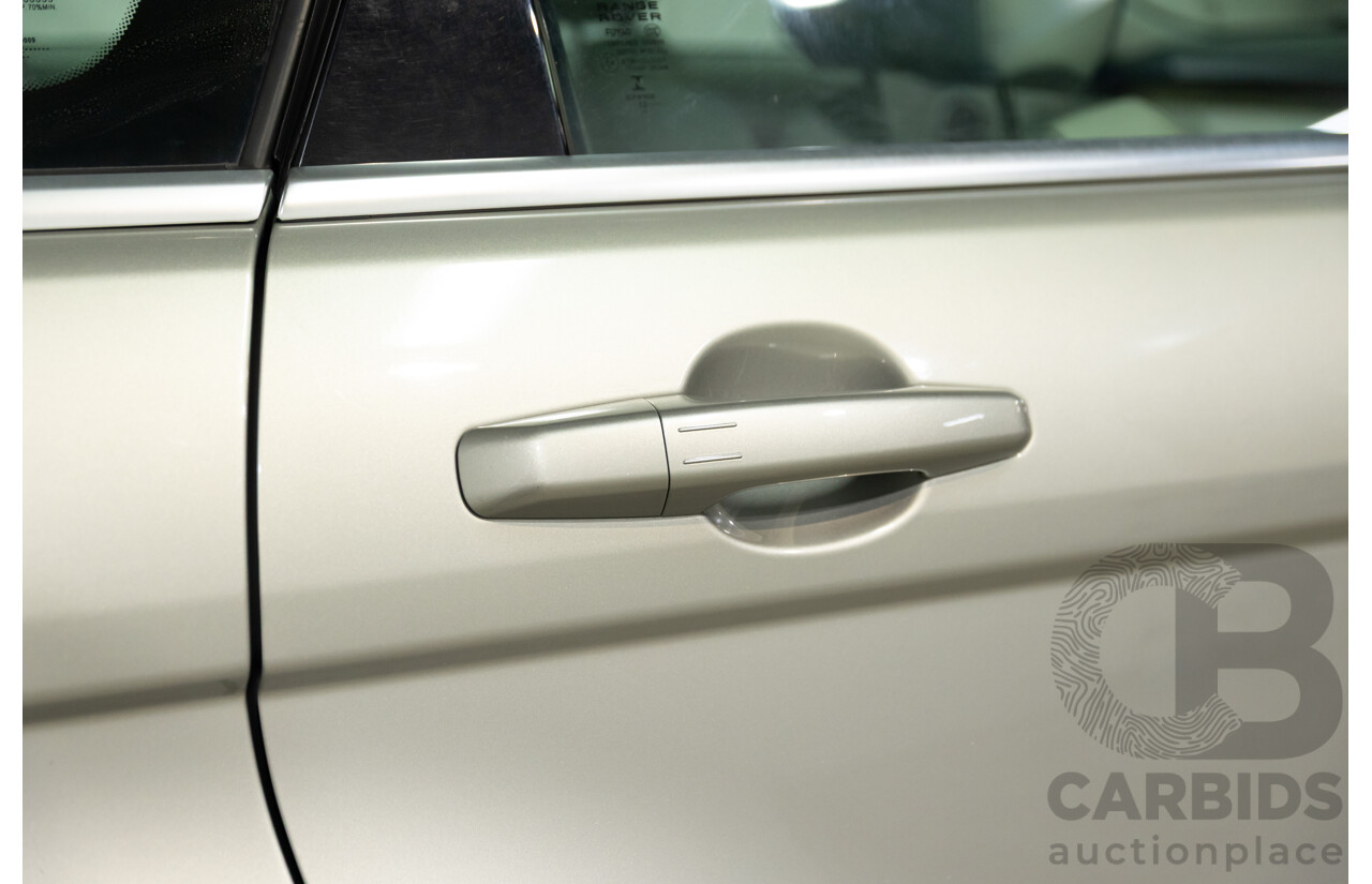 2/2013 Range Rover Evoque SD4 Prestige LV MY13 5d Wagon Ipanema Sand Metallic Turbo Diesel 2.2L