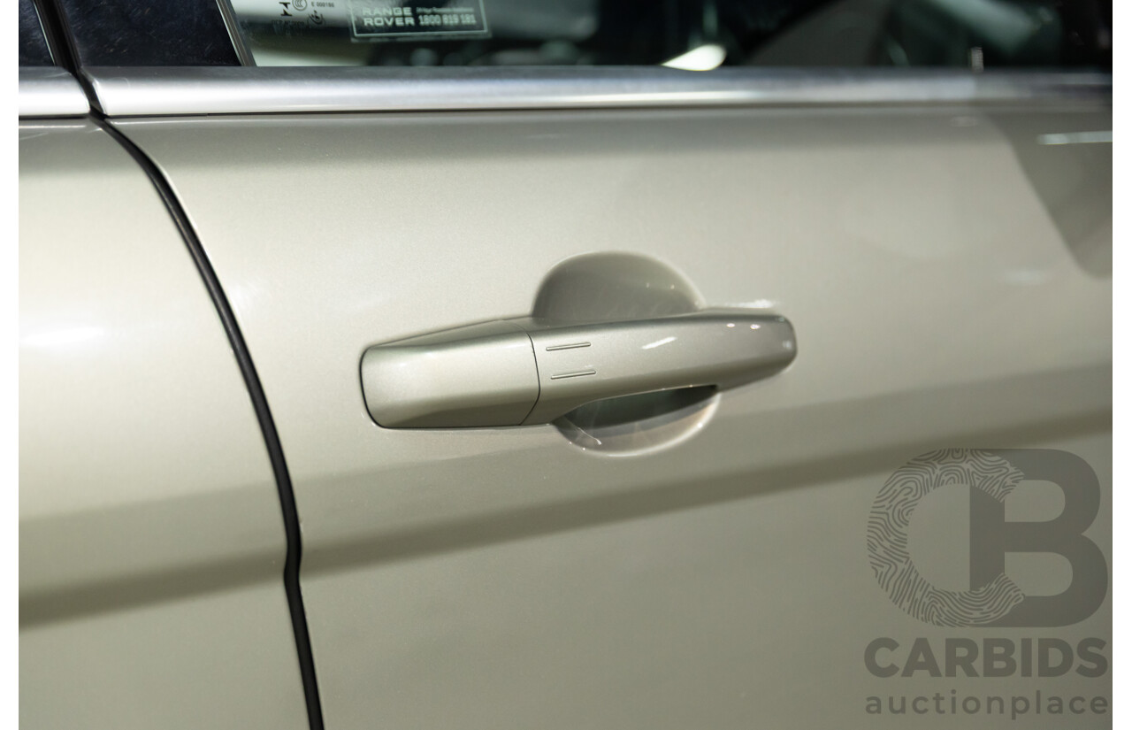 2/2013 Range Rover Evoque SD4 Prestige LV MY13 5d Wagon Ipanema Sand Metallic Turbo Diesel 2.2L