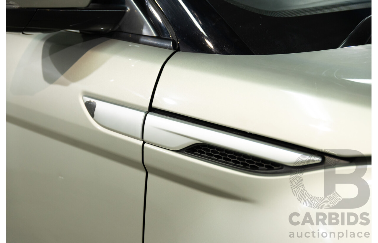 2/2013 Range Rover Evoque SD4 Prestige LV MY13 5d Wagon Ipanema Sand Metallic Turbo Diesel 2.2L