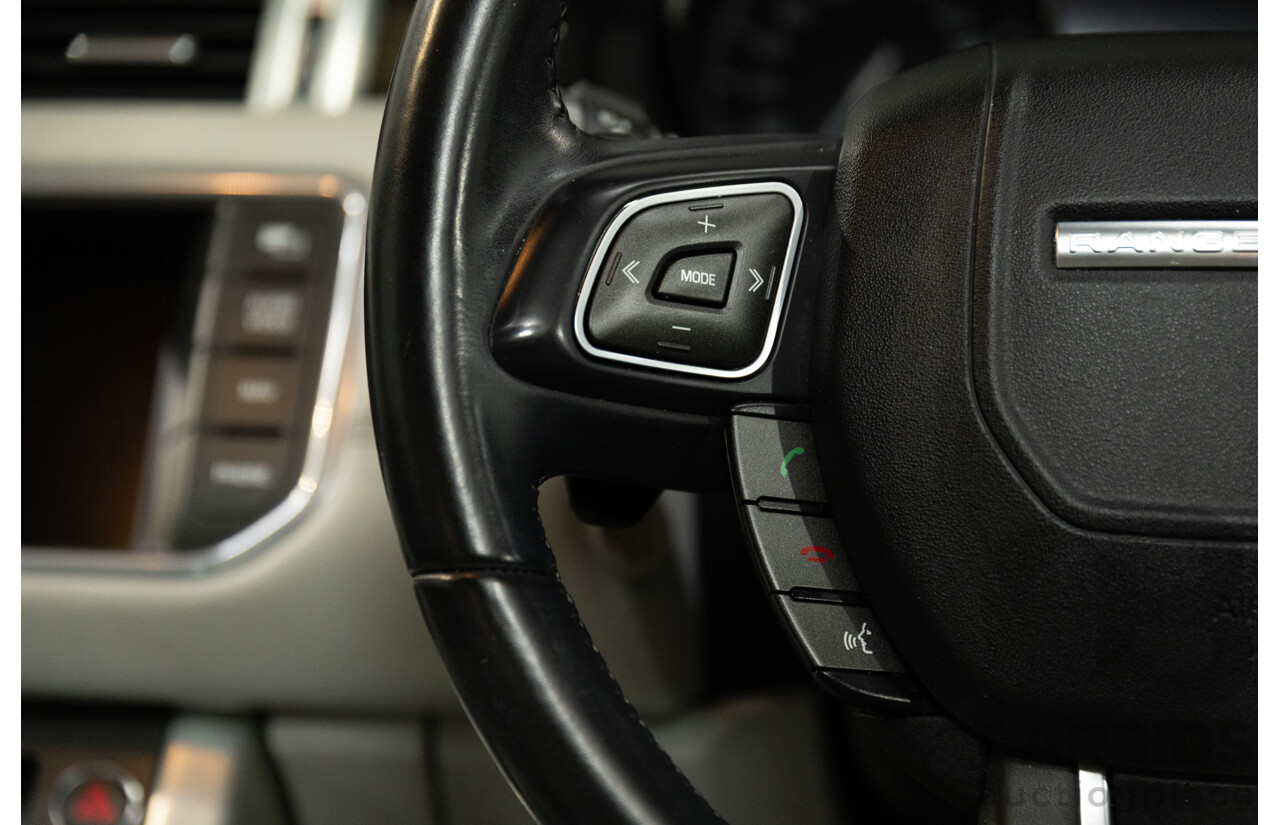 2/2013 Range Rover Evoque SD4 Prestige LV MY13 5d Wagon Ipanema Sand Metallic Turbo Diesel 2.2L