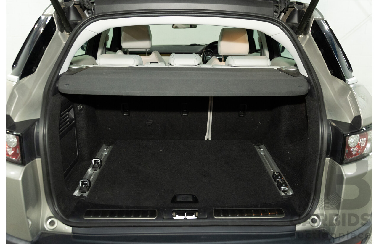 2/2013 Range Rover Evoque SD4 Prestige LV MY13 5d Wagon Ipanema Sand Metallic Turbo Diesel 2.2L
