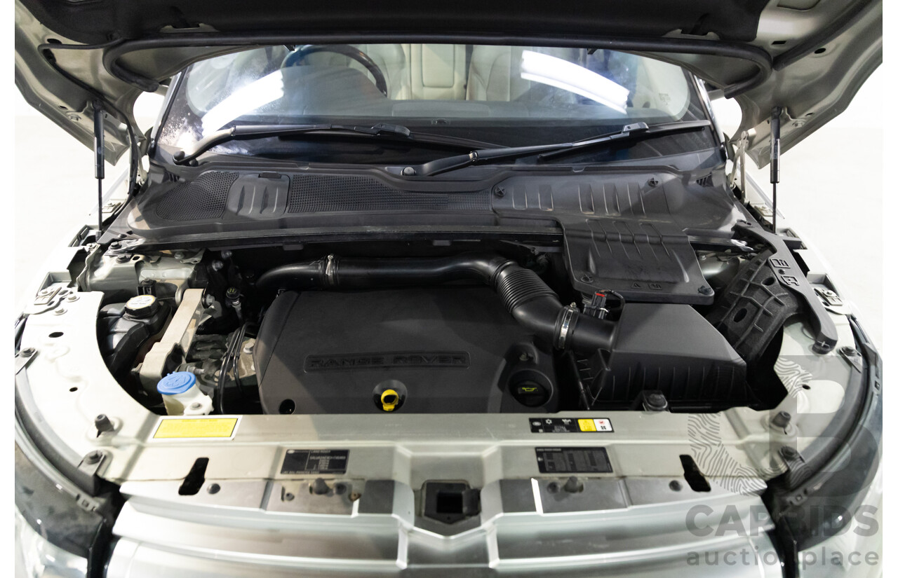 2/2013 Range Rover Evoque SD4 Prestige LV MY13 5d Wagon Ipanema Sand Metallic Turbo Diesel 2.2L