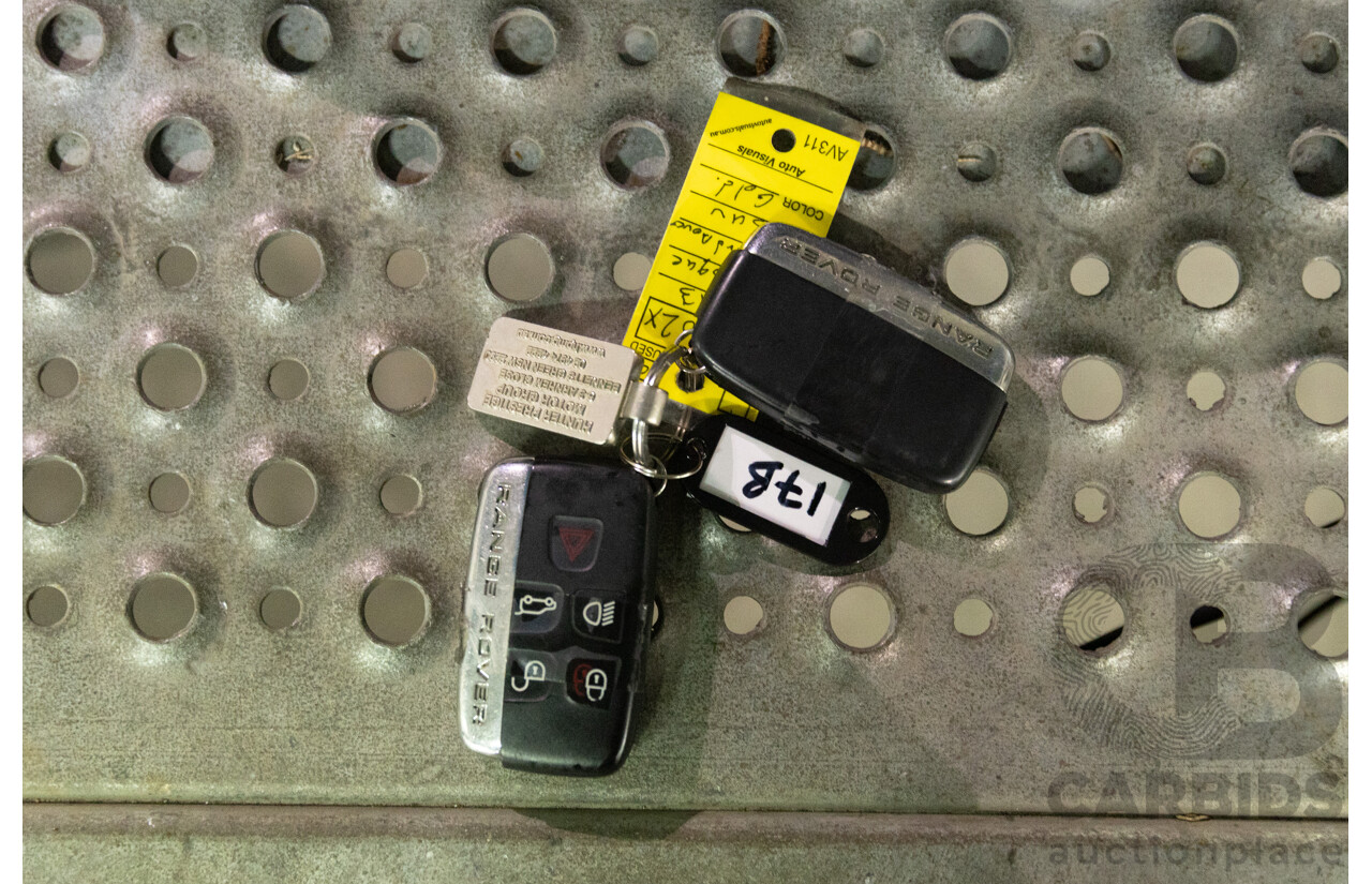 2/2013 Range Rover Evoque SD4 Prestige LV MY13 5d Wagon Ipanema Sand Metallic Turbo Diesel 2.2L