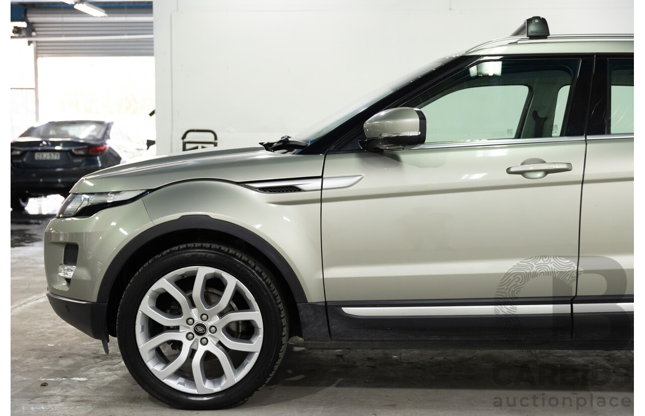 2/2013 Range Rover Evoque SD4 Prestige LV MY13 5d Wagon Ipanema Sand Metallic Turbo Diesel 2.2L