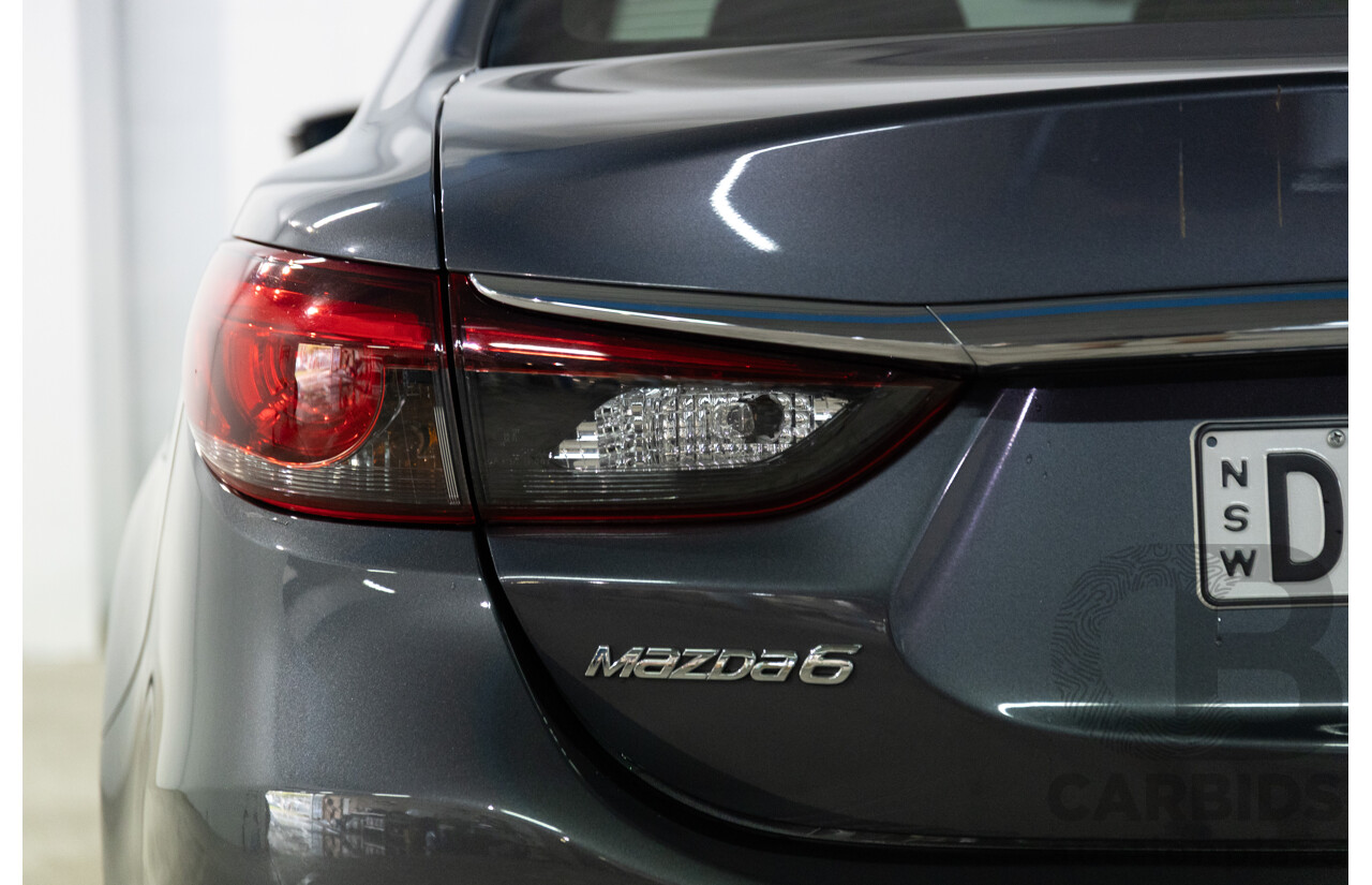 04/2016 Mazda Mazda6 GT (FWD) 6C MY15 4d Sedan Meteor Grey Metallic 2.5L