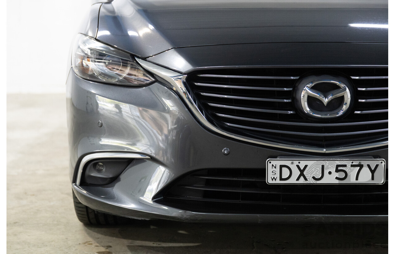 04/2016 Mazda Mazda6 GT (FWD) 6C MY15 4d Sedan Meteor Grey Metallic 2.5L