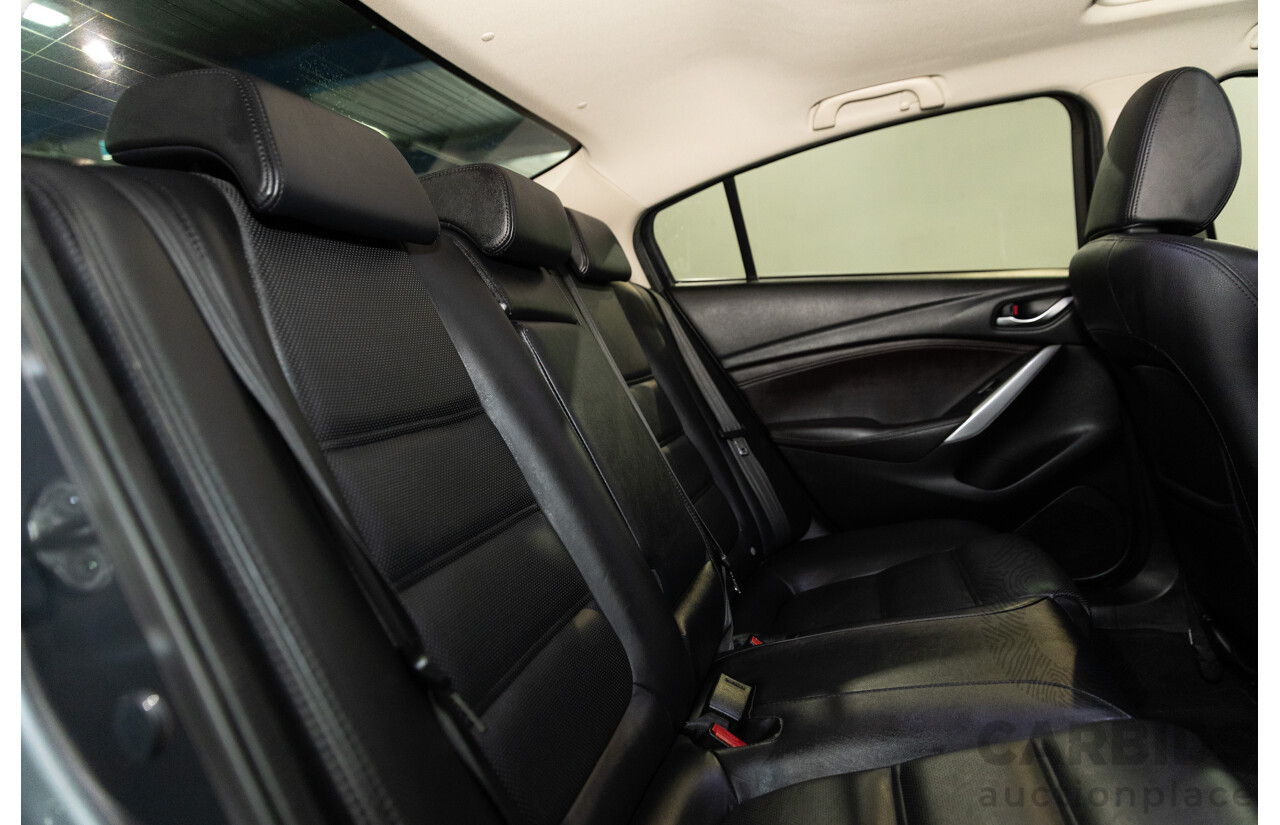 04/2016 Mazda Mazda6 GT (FWD) 6C MY15 4d Sedan Meteor Grey Metallic 2.5L