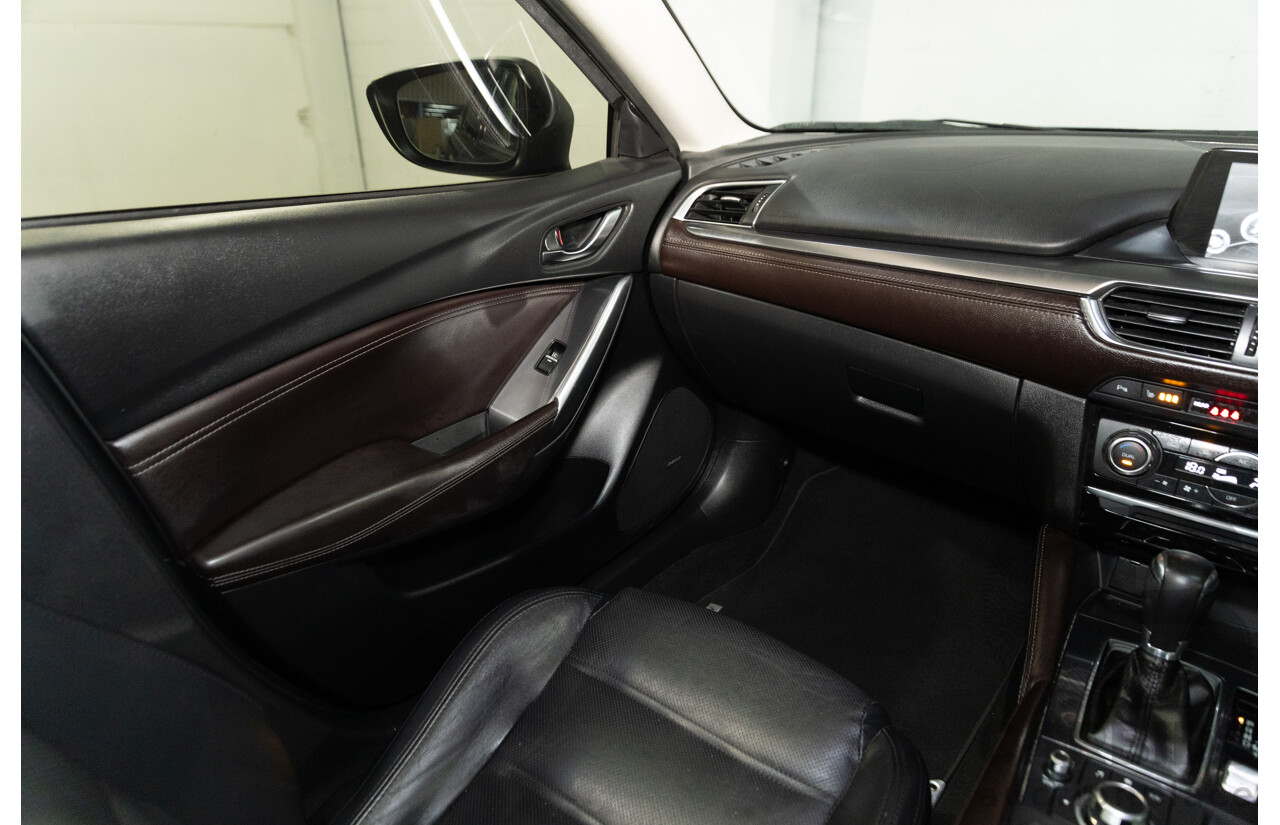 04/2016 Mazda Mazda6 GT (FWD) 6C MY15 4d Sedan Meteor Grey Metallic 2.5L