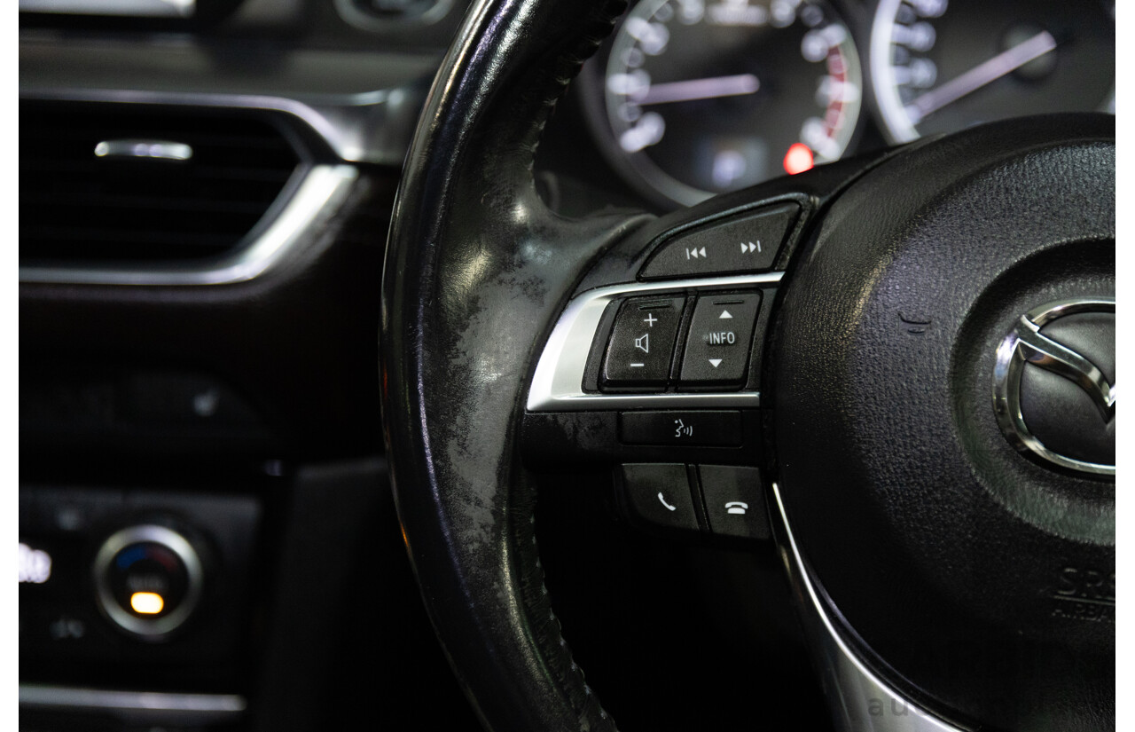 04/2016 Mazda Mazda6 GT (FWD) 6C MY15 4d Sedan Meteor Grey Metallic 2.5L