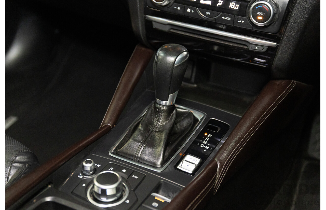 04/2016 Mazda Mazda6 GT (FWD) 6C MY15 4d Sedan Meteor Grey Metallic 2.5L