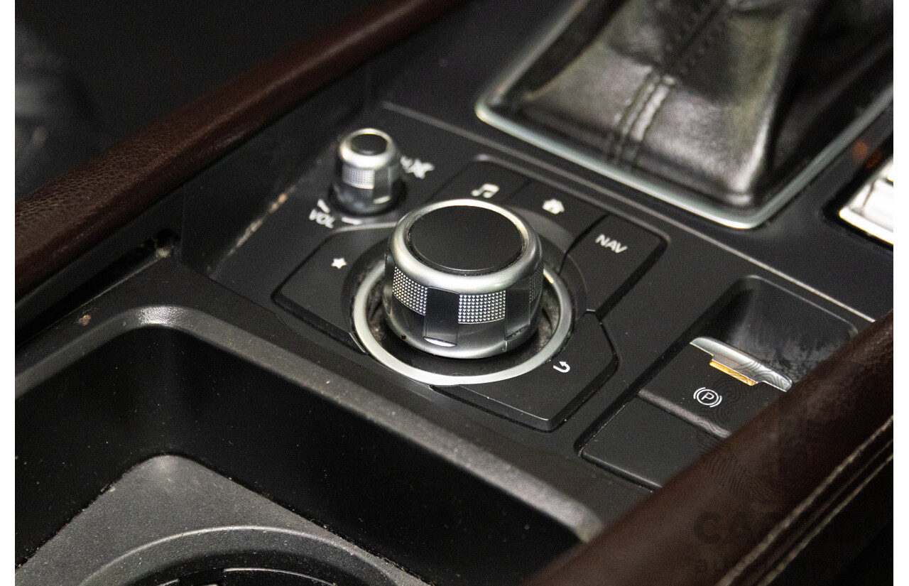 04/2016 Mazda Mazda6 GT (FWD) 6C MY15 4d Sedan Meteor Grey Metallic 2.5L