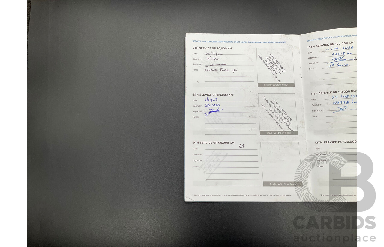 04/2016 Mazda Mazda6 GT (FWD) 6C MY15 4d Sedan Meteor Grey Metallic 2.5L