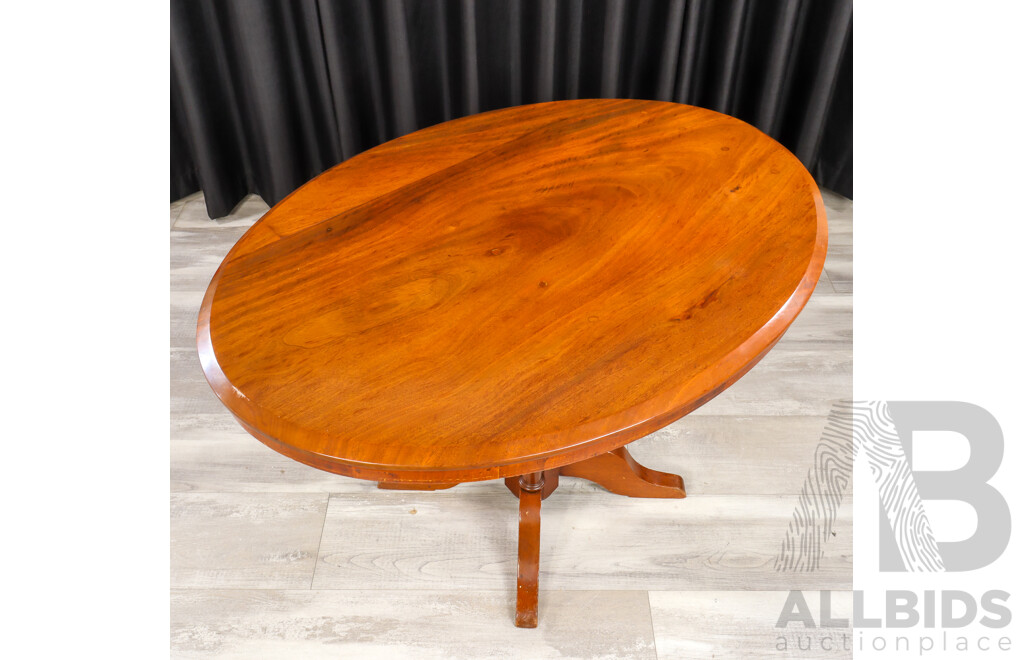 Set of Four Admiral Back Mahogany Dining Chairs