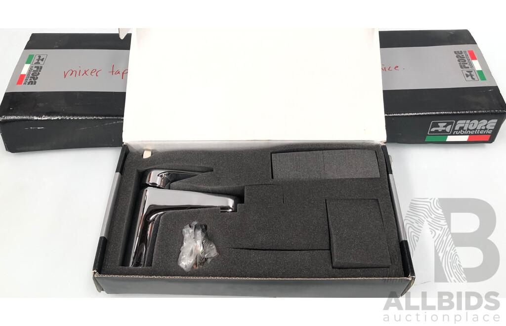 Asti Fiore Rubinetterie Kyma Basin Mixer Sets - Lot of Three - New