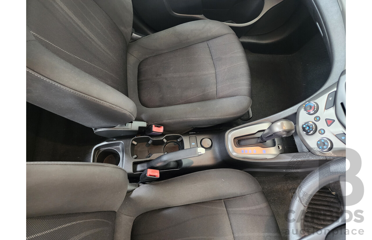 4/2013 Holden Barina CD TM MY13 5d Hatchback White 1.6L