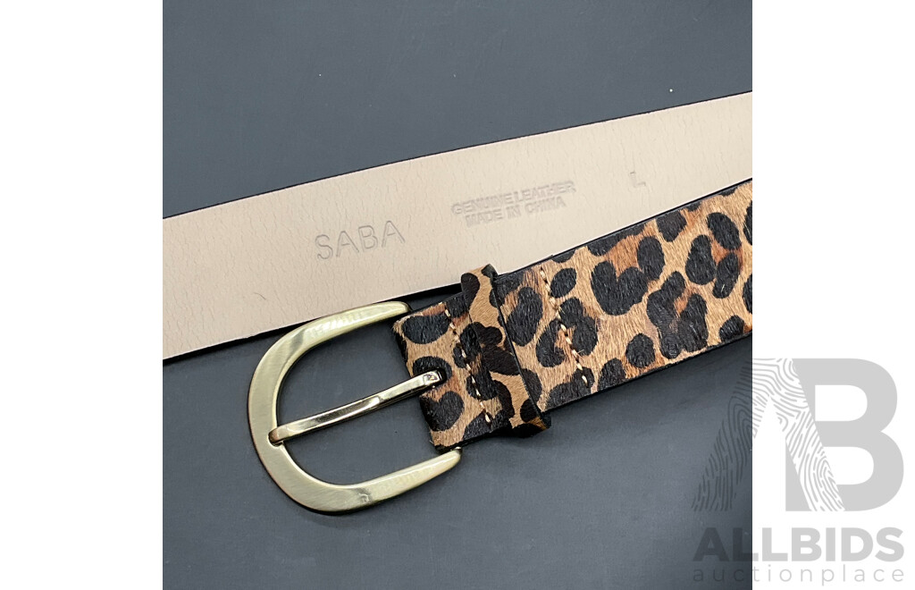 Collection of Fashion Accessories, Including Black Michael Kors Wallet, LIEBESKIND of Berlin Travel Set, DAVID LAWRENCE and SABA Belt and More - Lot of 8