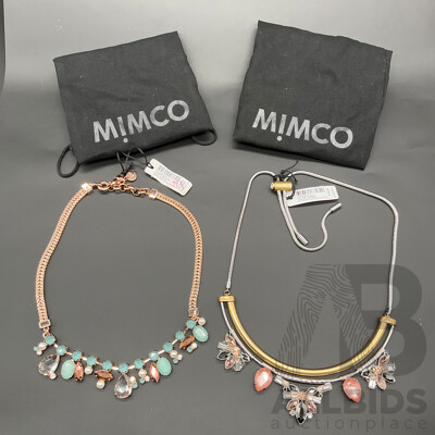 MIMCO Necklaces - Lot of 2