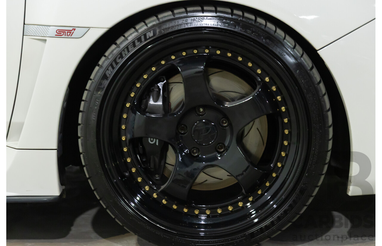 02/2015 Subaru WRX STi Premium (AWD) MY15 4d Sedan Crystal White Turbo 2.5L