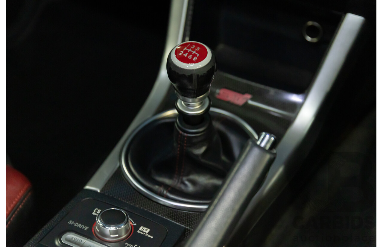 02/2015 Subaru WRX STi Premium (AWD) MY15 4d Sedan Crystal White Turbo 2.5L