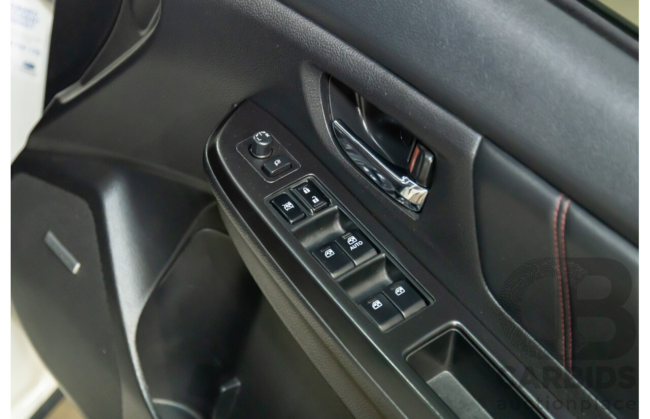 02/2015 Subaru WRX STi Premium (AWD) MY15 4d Sedan Crystal White Turbo 2.5L