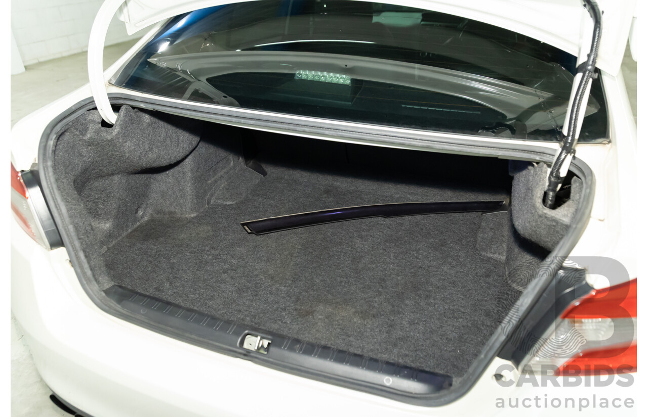 02/2015 Subaru WRX STi Premium (AWD) MY15 4d Sedan Crystal White Turbo 2.5L