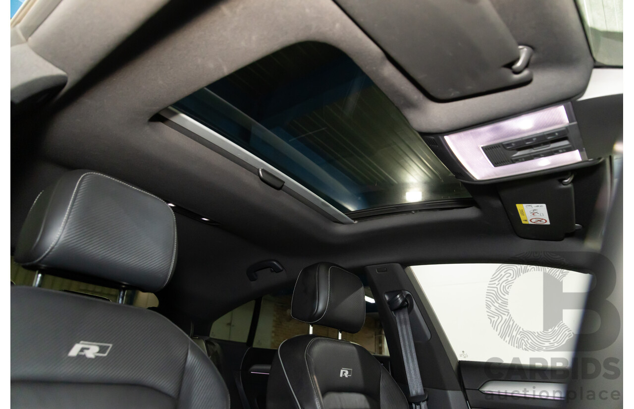 09/2018 Volkswagen Arteon 206TSI R-Line (AWD) MY19 5d Liftback Pure White Turbo 2.0L