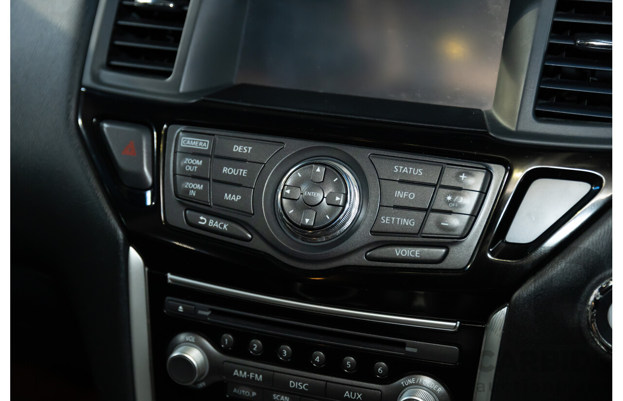 6/2015 Nissan Pathfinder ST-L Hybrid (4x4) R52 MY15 4d Wagon Ivory Pearl Supercharged 2.5L - 15kW Hybrid - 7 Seater